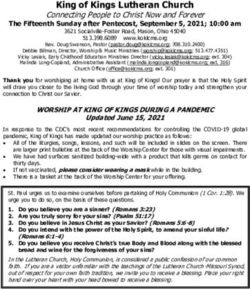 King of Kings Lutheran Church - Connecting People to Christ Now and Forever