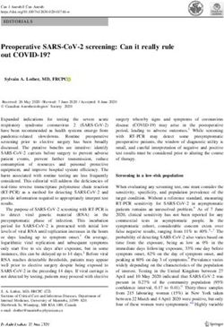 PREOPERATIVE SARS-COV-2 SCREENING: CAN IT REALLY RULE OUT COVID-19?