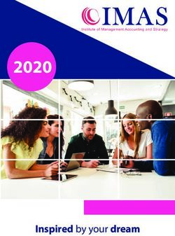 2020 Inspired by your dream - IMAS