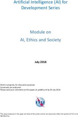 Artificial Intelligence (AI) for Development Series Module on AI, Ethics and Society - ITU