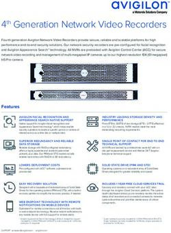 4th Generation Network Video Recorders