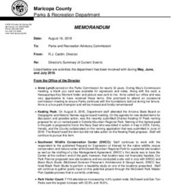 Maricopa County Parks & Recreation Department - Maricopa County Parks & Recreation