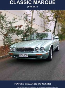 CLASSIC MARQUE JUNE 2021 - FEATURE - JAGUAR XJ8 (X308/XJR8) THE OFFICIAL MONTHLY MAGAZINE OF THE JAGUAR DRIVERS CLUB OF SA - Jaguar Drivers Club ...