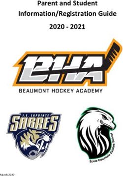 Parent and Student Information/Registration Guide 2020 2021 - École Coloniale Estates ...