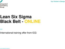 Lean Six Sigma Black Belt - ONLINE - International training offer from ICG - Integrated Consulting Group