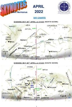 APRIL fromHermanus 2022 - SKY CHARTS - The Hermanus Astronomy Centre