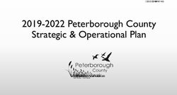 2019-2022 Peterborough County Strategic & Operational Plan - a 3. Attachment - Township of Selwyn