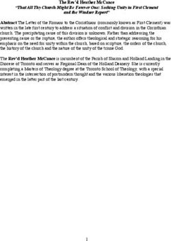 THE REV'D HEATHER MCCANCE