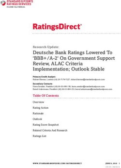 Deutsche Bank Ratings Lowered To 'BBB+/A-2' On Government Support Review, ALAC Criteria Implementation; Outlook Stable