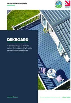 A stylish decking and balustrade system, designed especially for static caravans, lodges & park homes - dekboard.co.uk