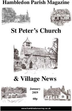St Peter's Church - Village News - Hambledon Parish Magazine - January 2019 60p