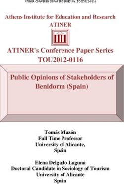 ATINER's Conference Paper Series - TOU2012-0116