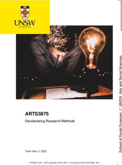 ARTS3875 Decolonising Research Methods - Term One // 2021 - Arts, Design & Architecture