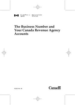 The Business Number and Your Canada Revenue Agency Accounts