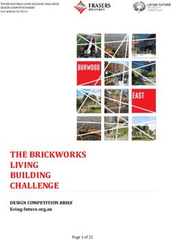 THE BRICKWORKS LIVING BUILDING CHALLENGE - DESIGN COMPETITION BRIEF living-future.org.au