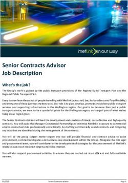 SENIOR CONTRACTS ADVISOR JOB DESCRIPTION - JACKSONSTONE ...