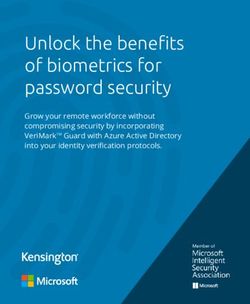 Unlock the benefits of biometrics for password security - Grow your remote workforce without compromising security by incorporating VeriMarkTM ...