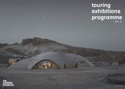 Touring exhibitions programme 2020 - 22 - Design Museum