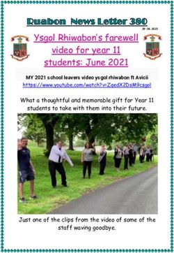 Ysgol Rhiwabon's farewell