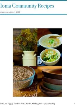 Ionia Community Recipes - www.ionia.org 2013 - Ionia, inc 54932 Burdock Road, Kasilof, Alaska 99610 (907) 262-2824