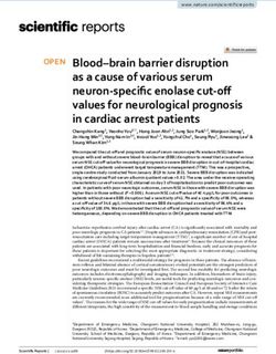 Blood-brain barrier disruption as a cause of various serum neuron specific enolase cut off values for neurological prognosis in cardiac arrest ...