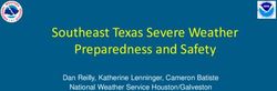 Southeast Texas Severe Weather Preparedness and Safety - Dan Reilly, Katherine Lenninger, Cameron Batiste National Weather Service Houston/Galveston