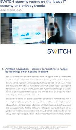 SWITCH security report on the latest IT security and privacy trends