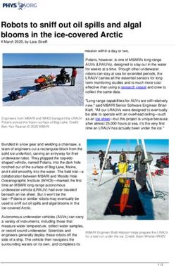 Robots to sniff out oil spills and algal blooms in the ice-covered Arctic - Phys.org