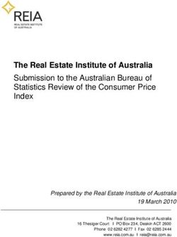 The Real Estate Institute of Australia - Submission to the Australian Bureau of Statistics Review of the Consumer Price Index