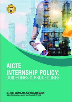 AICTE INTERNSHIP POLICY: GUIDELINES & PROCEDURES ALL INDIA COUNCIL FOR TECHNICAL EDUCATION