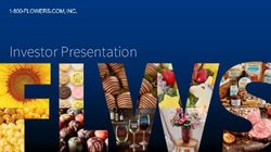 Investor Presentation - 1-800-FLOWERS.COM, Inc.