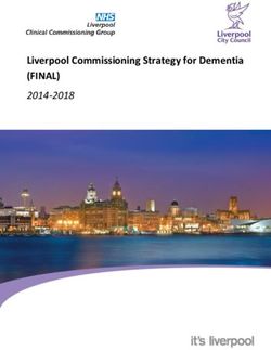 Liverpool Commissioning Strategy for Dementia - (FINAL) 2014-2018