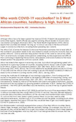 Who wants COVID-19 vaccination? In 5 West African countries, hesitancy is high, trust low - Afrobarometer