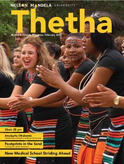 Thetha - Footprints in the Sand New Medical School Striding Ahead - Nelson Mandela ...