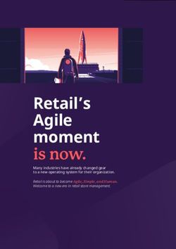Retail's Agile moment - is now. Many industries have already changed gear to a new operating system for their organization - Quorso