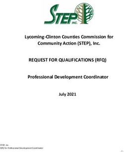 REQUEST FOR QUALIFICATIONS (RFQ) - Lycoming-Clinton Counties Commission for Community Action (STEP), Inc. Professional Development Coordinator ...