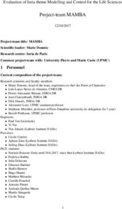 Project-team MAMBA - Inria