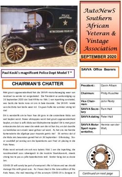 CHAIRMAN'S CHATTER - savva