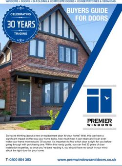 BUYERS GUIDE FOR DOORS - Premier Windows