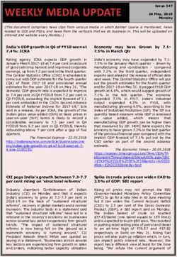 WEEKLY MEDIA UPDATE - Balmer Lawrie