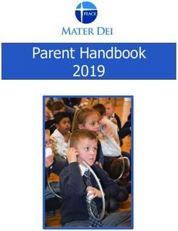 Parent Handbook 2019 - Mater Dei Camden