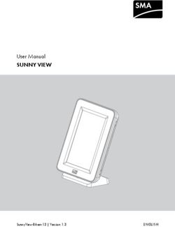 User Manual SUNNY VIEW - SunnyView-BA-en-13 | Version 1.3