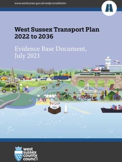 Evidence Base Document, July 2021 - West Sussex Transport Plan 2022 to 2036 www.westsussex.gov.uk/wstpconsultation - West Sussex County ...