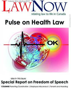 Pulse on Health Law - Special Report on Freedom of Speech also in this issue: CanLII