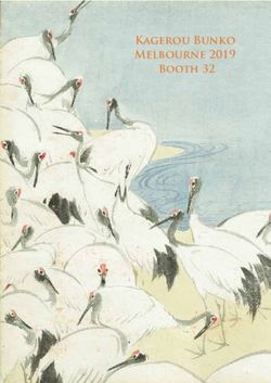 Kagerou Bunko Melbourne 2019 Booth 32 - ILAB