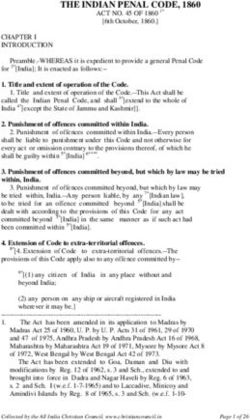 THE INDIAN PENAL CODE, 1860