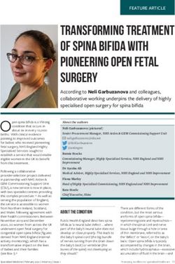 Transforming treatment of spina bifida with pioneering open fetal surgery