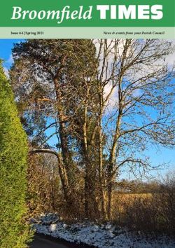 Issue 64 | Spring 2021 - News & events from your Parish Council