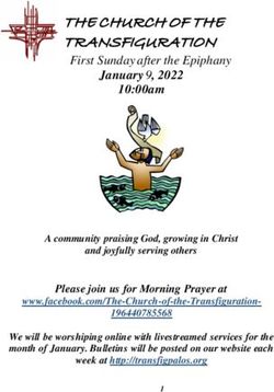 10:00am First Sunday after the Epiphany - January 9, 2022