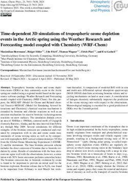 Time-dependent 3D simulations of tropospheric ozone depletion events in the Arctic spring using the Weather Research and Forecasting model coupled ...